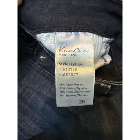 KanCan Womens Denim Jeans Size 26 Skinny Fit Made In USA - Picture 3 of 7